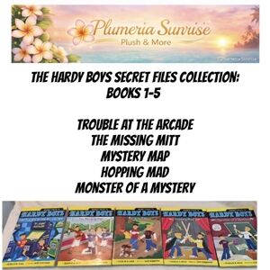 The Hardy Boys Secret Files Collection Books Bundle, Books 1-5 NEW